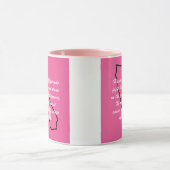 Breast Cancer Awareness in California マグカップ (中央)