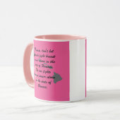 Breast Cancer Awareness in Hawaii  マグカップ (正面左)