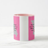 Breast Cancer Awareness in Missouri  マグカップ (中央)