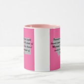 Breast Cancer Awareness in Montana マグカップ (中央)