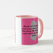 Breast Cancer Awareness in New Jersey  マグカップ (正面右)
