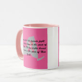 Breast Cancer Awareness in New York  マグカップ (正面左)