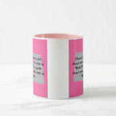 Breast Cancer Awareness in North Dakota  マグカップ (中央)