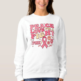 Breast Cancer Awareness / Paz Amor Lucha スウェットシャツ