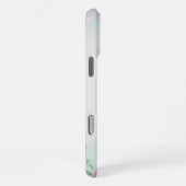 Breast Cancer Awareness Pink Ribbons and Daisies iPhoneケース (右側面)