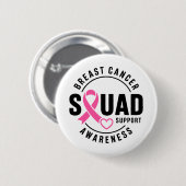 Breast Cancer Awareness Squad Support 缶バッジ (正面&裏面)