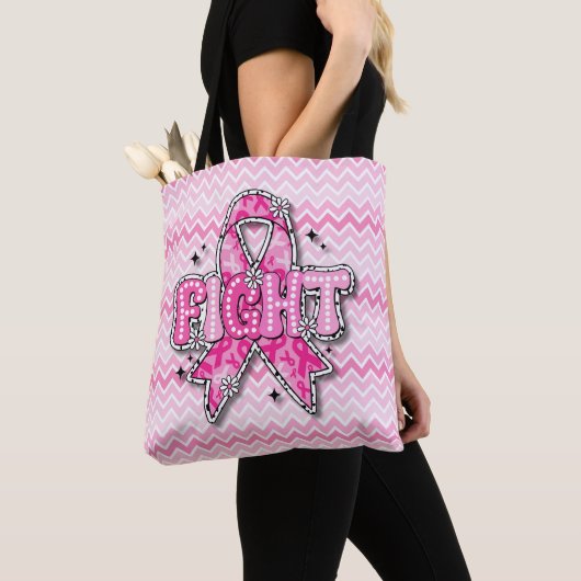 Breast Cancer Awareness Tote Bag  トートバッグ (クローズアップ)