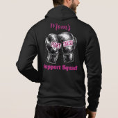 Breast Cancer Fighter Support Squad パーカ (裏面)