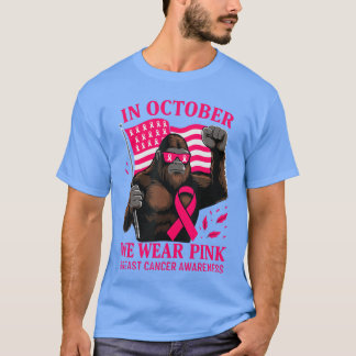 Breast Cancer Halloween in October We Wear Pink gi Tシャツ
