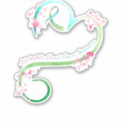 Breast Cancer Metastatic Breast Cancer Awareness H シール (正面)