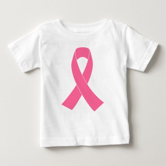 breast-cancer-ribbon ベビーTシャツ (正面)