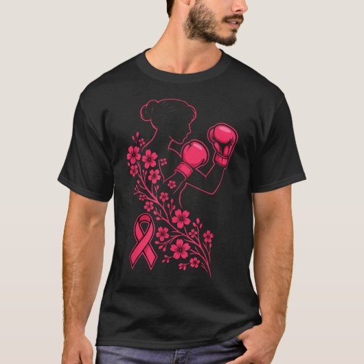 Breast Cancer Shirts Women Breast Cancer Awareness Tシャツ (正面)
