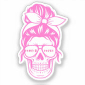 Breast Cancer Sucks Sticker シール (正面)