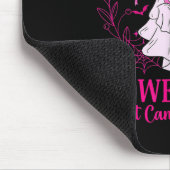 Breast Cancer Women Halloween In October We Wear P マウスパッド (コーナー)