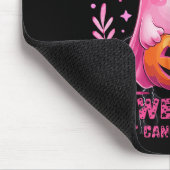 Breast Cancer Women Halloween In October We Wear P マウスパッド (コーナー)