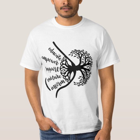 Breastfeeding Support Birth Worker Midwife Doula L Tシャツ (正面)