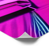 BREATH – 夕日の水辺のシーン。編集可能。 ポスター (角)