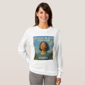 Breath in Deep - Langarmshirt Damen Tシャツ (正面フル)