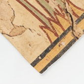 Breath of Eternity: Ancient Egyptian Geese フリースブランケット (角)