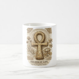 Breath of Life | アンク | 古代アフリカ コーヒーマグカップ