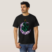Breath of Night – Ichimatsu Flame & Moon Tシャツ (正面フル)