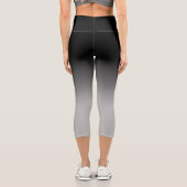 Breath_Zone黒グラデーションのキャプチャレギンス カプリレギンス (裏面)