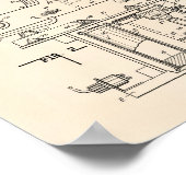 Breathalyzer Police 1958特許 – オールドペッパー ポスター (角)