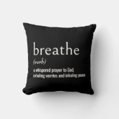 「BREATHE」の辞書の定義 クッション (正面)