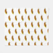 Breathe  フリースブランケット (正面(横))