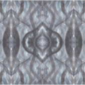 Breathe Abstract Dark Blue Black Watercolor Art シール (正面)