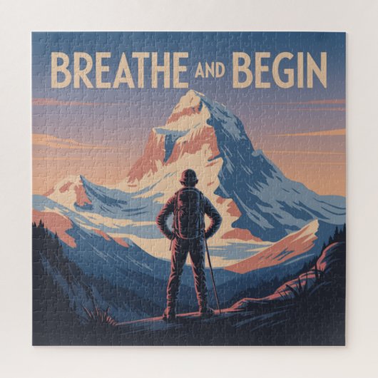 Breathe And Begin ジグソーパズル (縦)