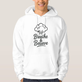 Breathe & Believe Steam Cloud Hoodie パーカ