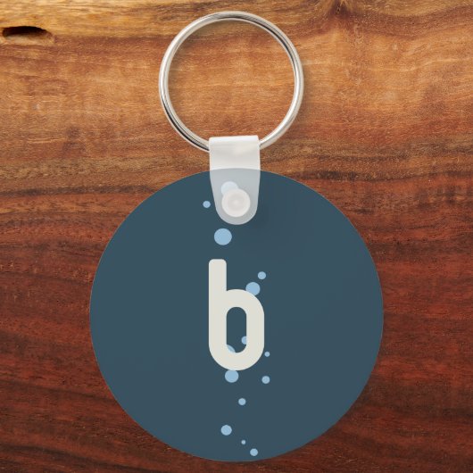 Breathe - Blue Key Ring キーホルダー (正面)