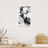 Breathe Buddha Poster ポスター (キッチン)