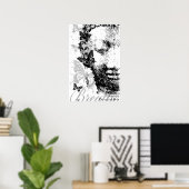 Breathe Buddha Poster ポスター (ホームオフィス)