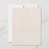 Breathe Bunny Flat Note Card ノートカード (裏面)