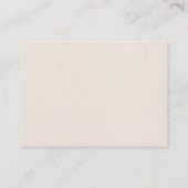 Breathe Bunny Mini Enclosure Card エンクロージャーカード (裏面)