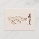 Breathe Bunny Mini Enclosure Card エンクロージャーカード (正面)