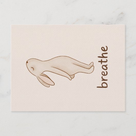 Breathe Bunny Postcard シーズンポストカード (正面)