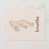 Breathe Bunny Postcard ポストカード (正面)