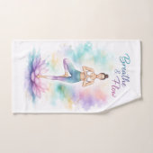 Breathe & Flow - Mindful Movement Towel ハンドタオル (ハンドタオル)