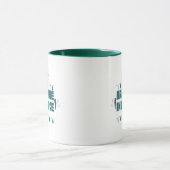 “Breathe in Peace” Minimalist Zen Mug マグカップ (中央)