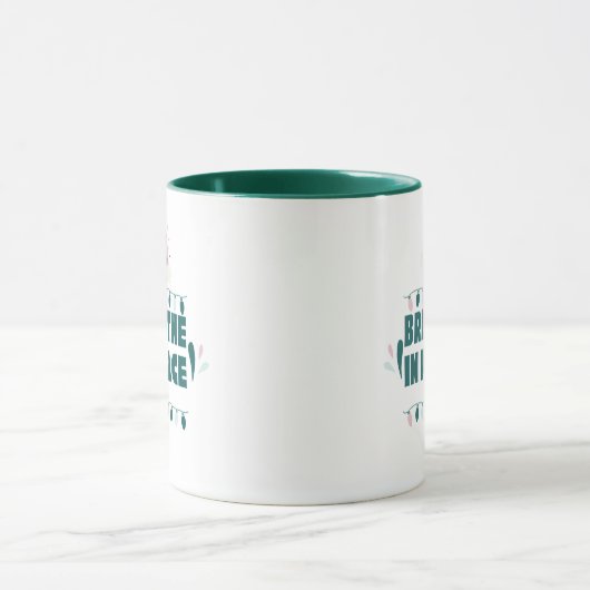 “Breathe in Peace” Minimalist Zen Mug マグカップ (中央)