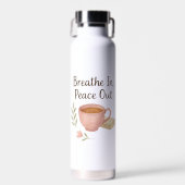 Breathe In, Peace Out Water Bottle ウォーターボトル (正面)