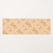 Breathe In, Peace Out Yoga Mat ヨガマット (正面(横))