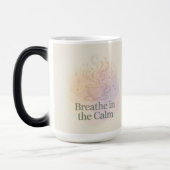 Breathe In The Calm Morphing Mug モーフィングマグカップ (左)