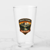 Breathe in the freedom, live the adventure タンブラーグラス (正面)