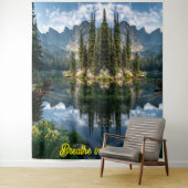 Breathe In: Tranquil Island Reflections タペストリー (インサイチュ)