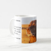 Breathe, Just Breathe Dog Mug コーヒーマグカップ (正面左)