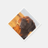 Breathe, Just Breathe Dog Napkins スタンダードカクテルナプキン (角)